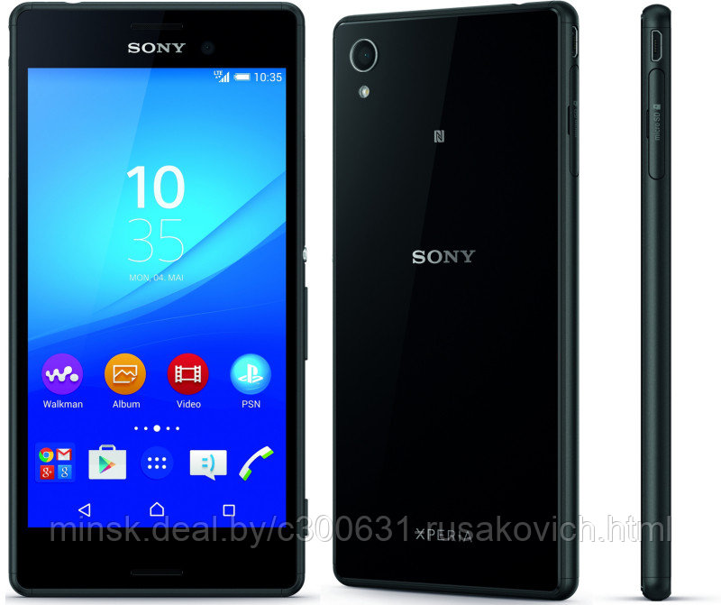 Дисплейный модуль Sony M4 черный