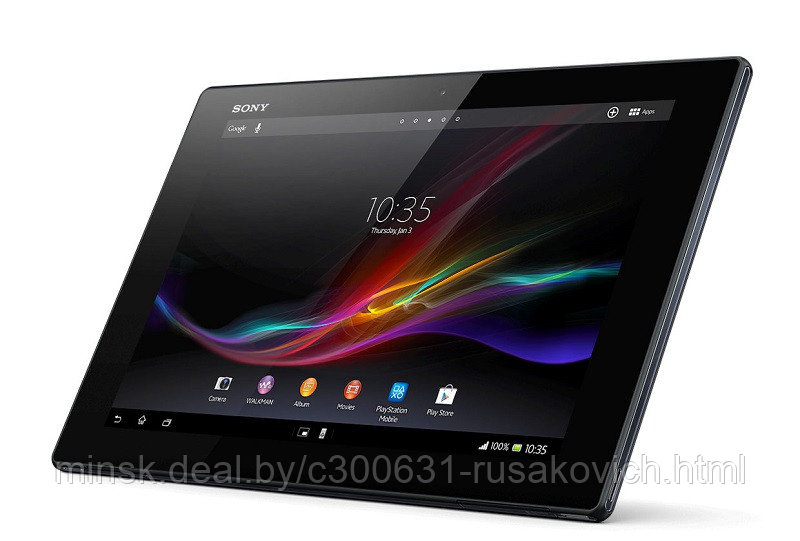 Дисплейный модуль Sony TABLET Z2 черный (оригинал)