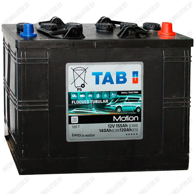 Аккумулятор TAB Motion Tubular 120T / [100812] / 120-140-155Ah - фото 1 - id-p75048973