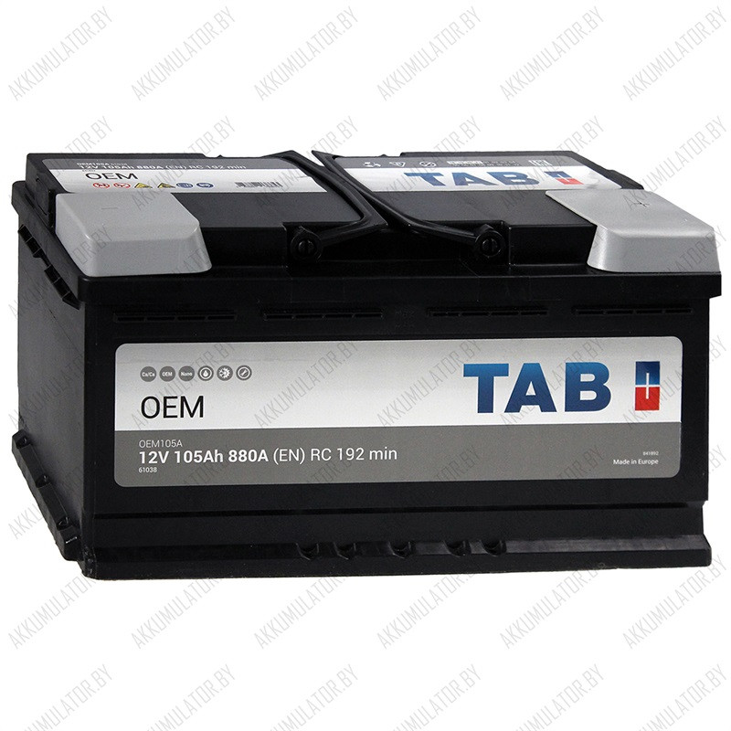 Аккумулятор TAB ОЕМ / [299005] / 105Ah / 880А - фото 1 - id-p121280798