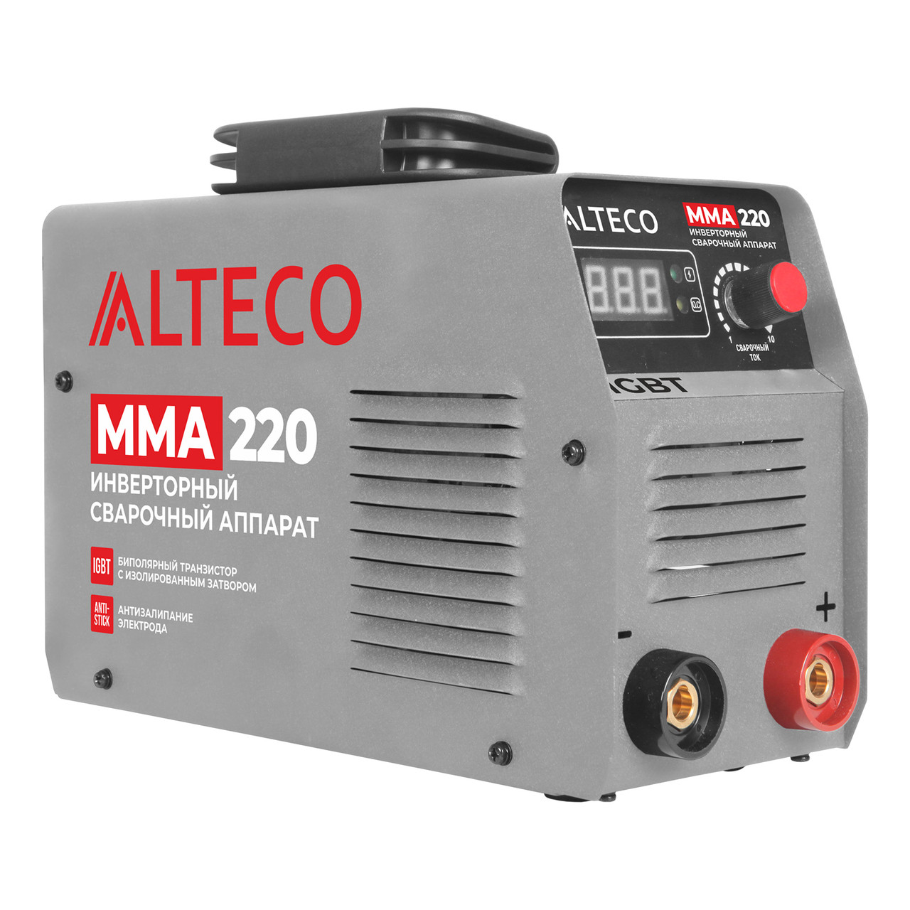 Инверторный сварочный аппарат Alteco MMA-220 - фото 1 - id-p210996261