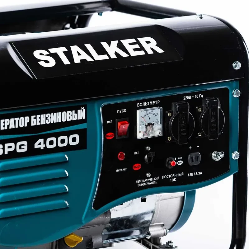 Бензиновый генератор SPG 4000 (N) Stalker - фото 3 - id-p210996282