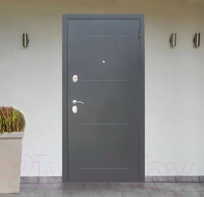 Входная дверь Гарда Муар 10мм Венге тобакко - фото 5 - id-p210538078
