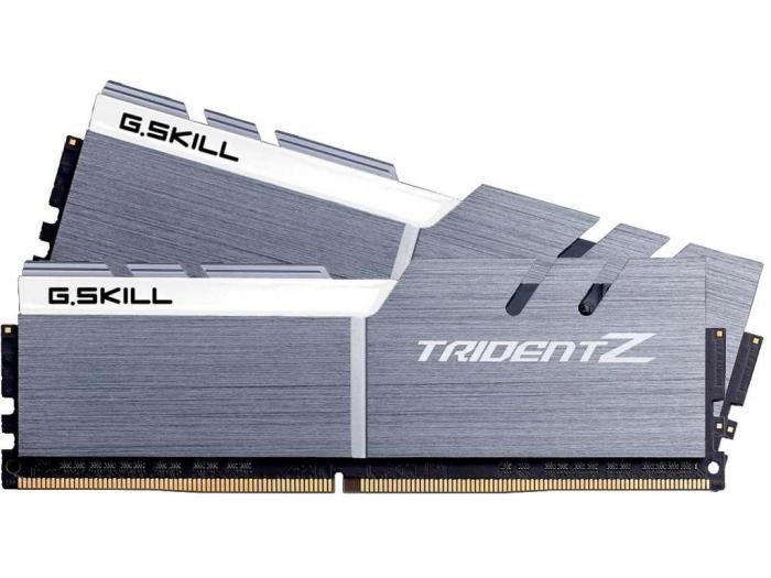 G.Skill Trident Z DDR4 DIMM 3200MHz PC4-25600 CL16 - 32Gb KIT (2x16Gb) F4-3200C16D-32GTZSW - фото 1 - id-p209901625