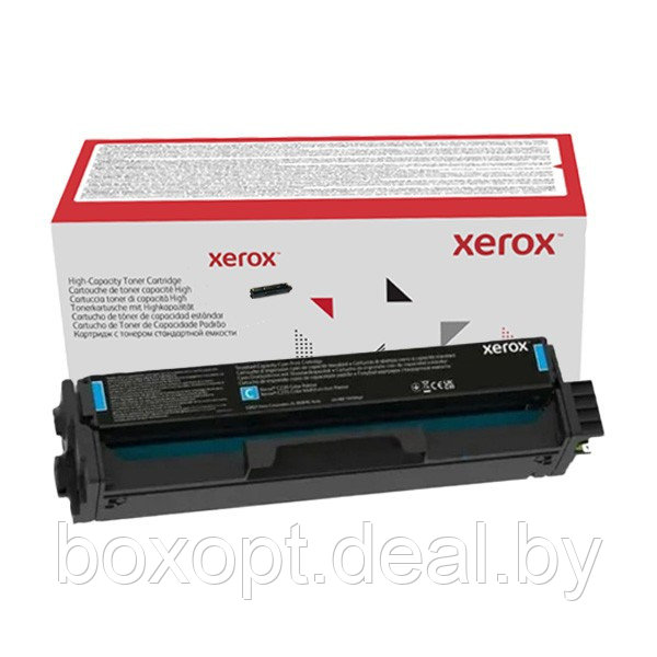 Картридж-тонер Xerox 006R04388 Cyan (Original) - фото 2 - id-p211038122