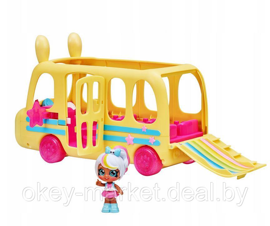 Игровой набор Kindi Kids Minis - школьный автобус с фигуркой - фото 2 - id-p211043033