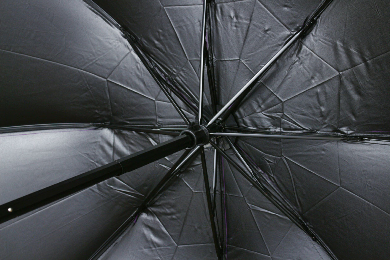 Зонт женский от дождя (механический) фиолетовый - фото 1 - id-p211039084