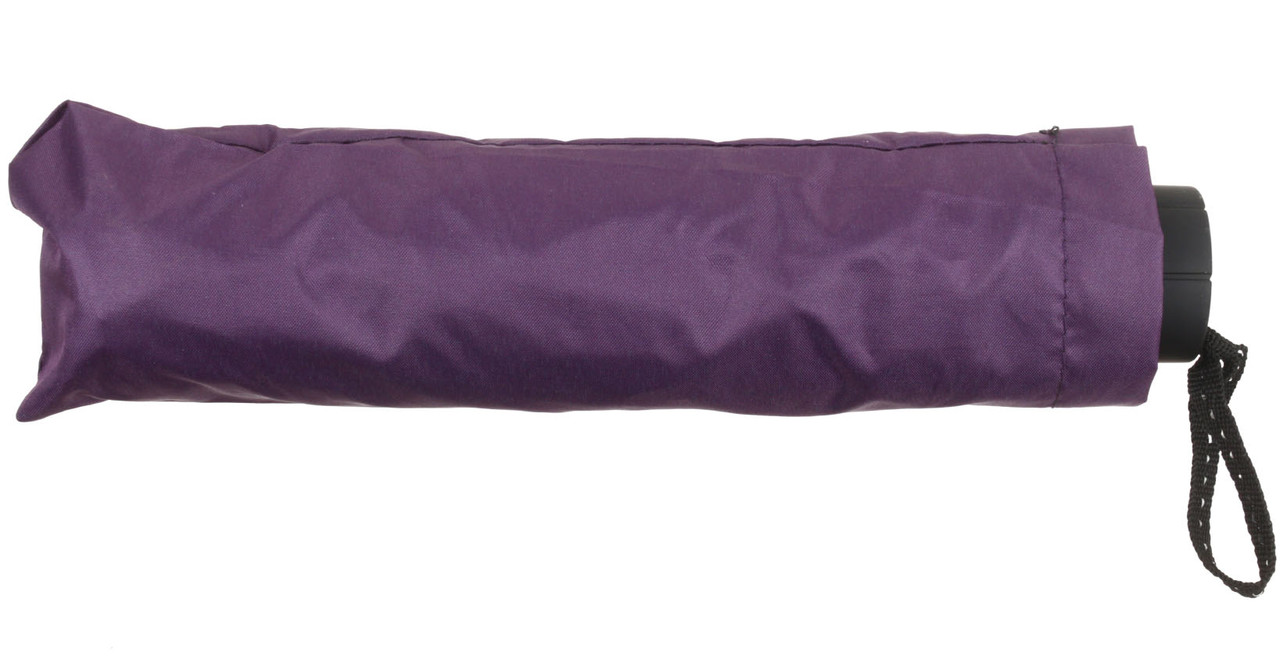 Зонт женский от дождя (механический) фиолетовый - фото 3 - id-p211039084