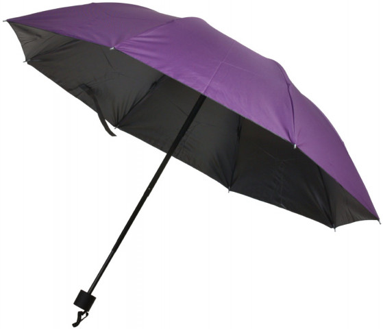Зонт женский от дождя (механический) фиолетовый - фото 4 - id-p211039084