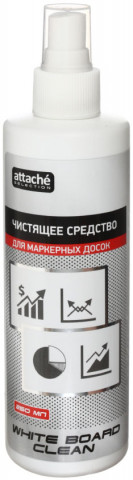 Спрей для очистки маркерных досок Attache Selection White Board Clean 250 мл