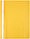 Папка-скоросшиватель пластиковая А4 Attache толщина пластика 0,15 мм, желтая, фото 3