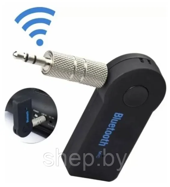 Bluetooth-AUX BT-350 - Блютуз ресивер в машину приемник сигнала беспроводной Hands-free - фото 3 - id-p211057157