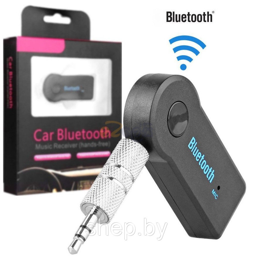 Bluetooth-AUX BT-350 - Блютуз ресивер в машину приемник сигнала беспроводной Hands-free - фото 4 - id-p211057157