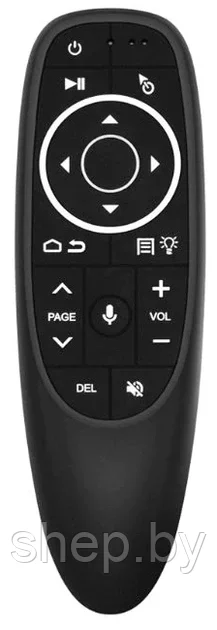 Аэромышь Пульт Air Mouse G10S Pro Подсветка Микрофон Гироскоп USB 2.4G
