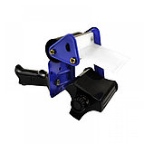 Диспенсер "RAION" KTD-75 для упаковочной ленты 75мм + нож, синий, фото 2