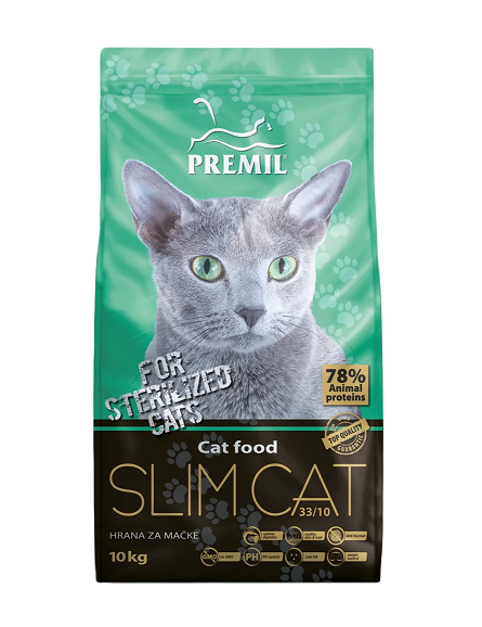 Premil Slim Cat SuperPremium, 10 кг - фото 1 - id-p211059538