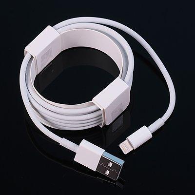 USB кабель Apple Lightning для iPhone 5, SE, 6, 7, 8, Plus, X, iPad Air, iPad Pro для зарядки и синхронизации - фото 2 - id-p211062360