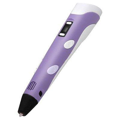 3D-ручка Myriwell RP-100B с LCD дисплеем 2-го поколения (фиолетовая) - фото 1 - id-p211062373