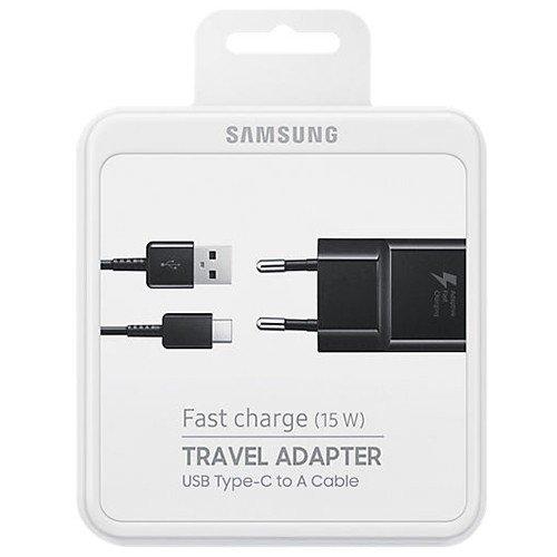 Сетевое зарядное устройство для быстрой зарядки Samsung для Galaxy ток 2A (EP-TA20EBECGRU) + кабель Type-C - фото 5 - id-p211062397
