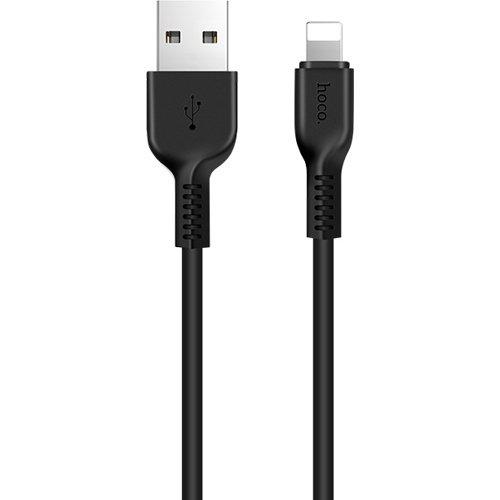 USB кабель Hoco X13 Easy Charge Lightning для зарядки и синхронизации, длина 1,0 метр (Черный) - фото 1 - id-p211062494