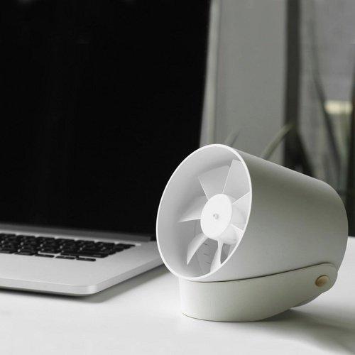 Настольный вентилятор VH 2 USB Portable Fan (Белый) - фото 1 - id-p211062586
