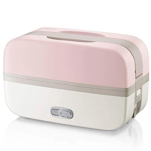 Ланч-бокс с подогревом Liven Fun Portable Cooking Electric Lunch Box (FH-18) Розовый - фото 3 - id-p211063268