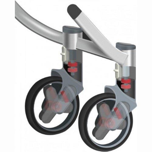 Детская коляска-трансформер Bebehoo Start Lightweight Four-wheeled Stroller (Серый) - фото 4 - id-p211062621