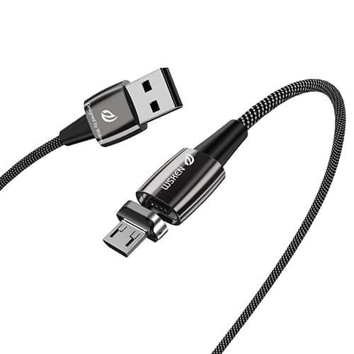 USB кабель Wsken X1 Pro со съемными магнитными разъемами MicroUSB и USB-C 1.2 метра - фото 3 - id-p211063299