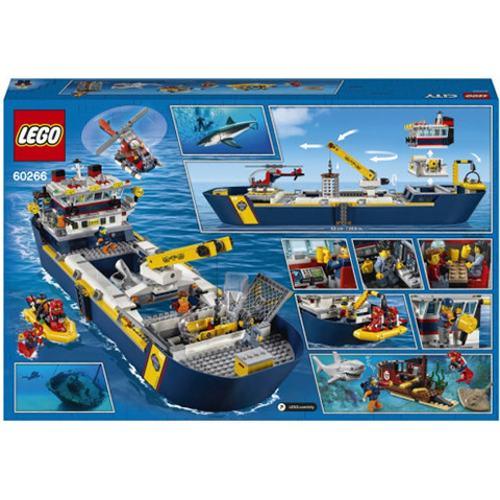 Конструктор LEGO City 60266 Океан: исследовательское судно - фото 2 - id-p211063869