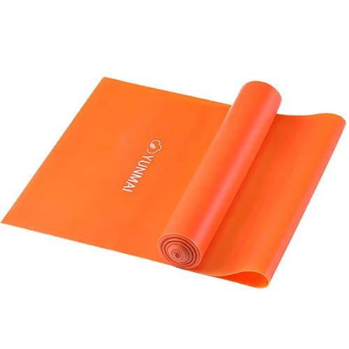 Лента эластичная для фитнеса Yunmai Elastic Band 0.35 мм YMTB-T401 (Оранжевый) - фото 1 - id-p211063370