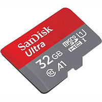 Карта памяти SanDisk Ultra microSD 32ГБ (120МБ/с, C10, UHS1, A1) SDSQUA4-032G-GN6MA