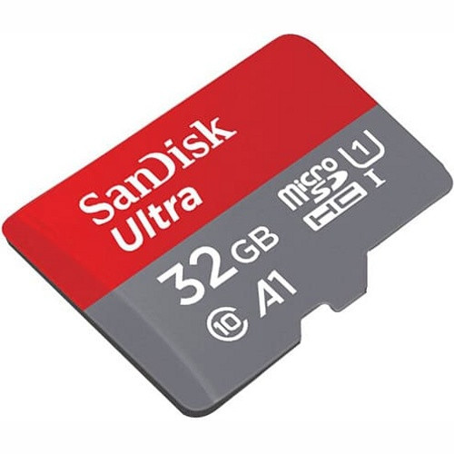 Карта памяти SanDisk Ultra microSD 32ГБ (120МБ/с, C10, UHS1, A1) SDSQUA4-032G-GN6MA - фото 1 - id-p211063941