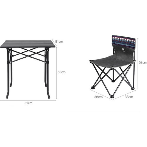 Набор складной мебели Gocamp Folding Table And Chair Set - фото 5 - id-p211062707