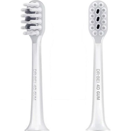 Сменные насадки для зубной щетки Dr.Bei Sonic Electric Toothbrush S7 2 шт. - фото 1 - id-p211063399