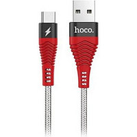 USB кабель Hoco U32 Type-C для зарядки и синхронизации, длина 1,0 метр (Красный)