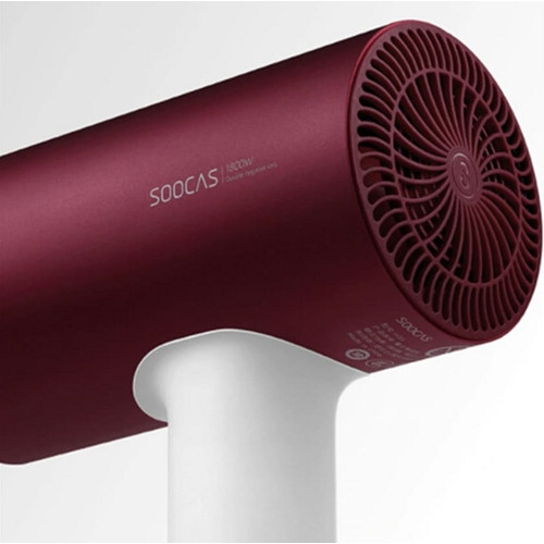 Фен для волос Soocas Anions Hair Dryer H3S (1800W) Красный - фото 4 - id-p211062753