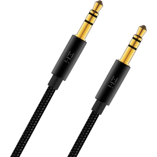 Аудио-кабель AUX ZMI Audio Cable 3.5mm, длина 1,0 метр (AL103) Черный - фото 2 - id-p211062761