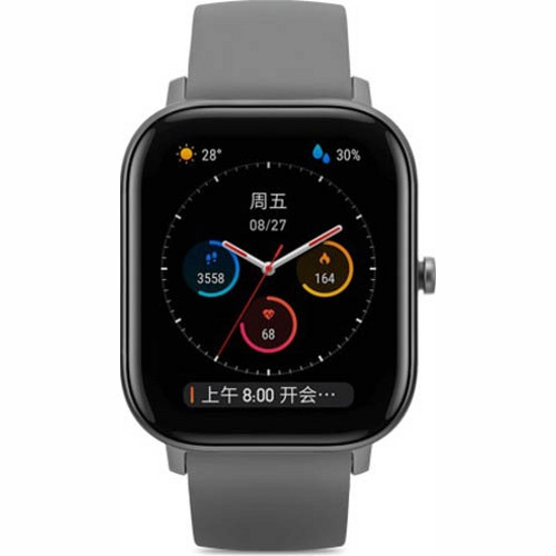 Умные часы Amazfit GTS Smart Watch (Международная версия) Серый - фото 2 - id-p211062783