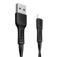USB кабель Baseus Tough Series для зарядки и синхронизации Type-С (CATZY) длина 1,0 метр (Черный)