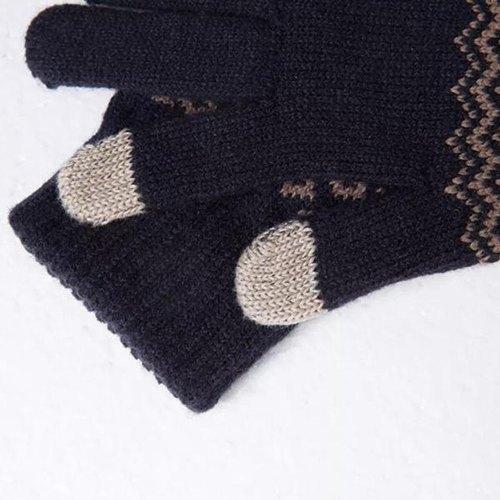 Перчатки для сенсорных экранов FO Touch Screen Warm Velvet Gloves (Синие) - фото 2 - id-p211062788