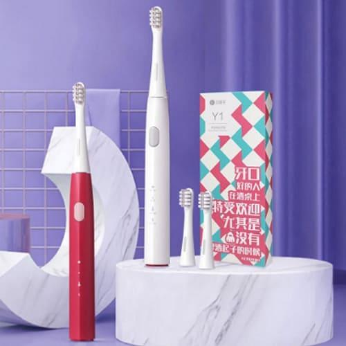 Электрическая зубная щетка Dr.Bei Sonic Electric Toothbrush YMYM GY1 (Красный) - фото 3 - id-p211063485