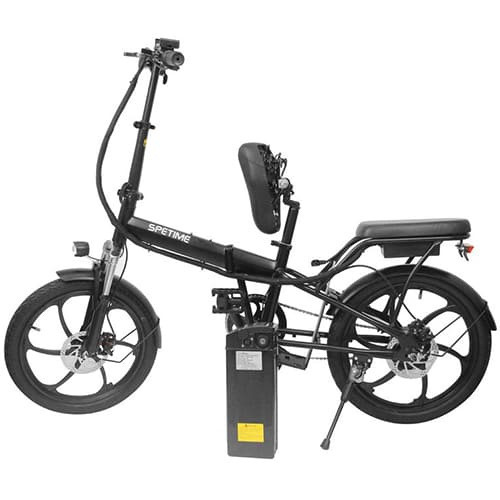 Электровелосипед Spetime E-Bike S6 Plus (Черный) - фото 3 - id-p211064001
