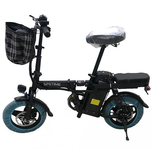 Электровелосипед Spetime E-Bike S6 Pro (Черный) - фото 1 - id-p211064002