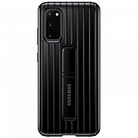 Чехол для Galaxy S20 накладка (бампер) Samsung Protective Standing Cover (EF-RG980CBEGRU) черный