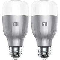 Упаковка светодиодных ламп 2 шт Xiaomi Mi LED Smart Bulb 2-Pack MJDP02YL, E27, 10Вт (MJDP02YL)