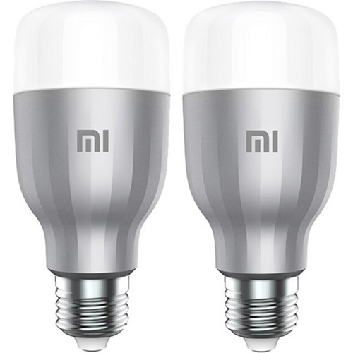 Упаковка светодиодных ламп 2 шт Xiaomi Mi LED Smart Bulb 2-Pack MJDP02YL, E27, 10Вт (MJDP02YL) - фото 1 - id-p211062887