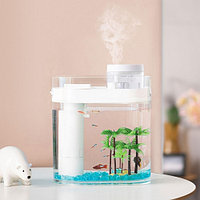 Аквариум Geometry Lucky Amphibious Fish Tank Youth ver. с увлажнителем (Белый)