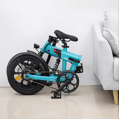 Складной электровелосипед HIMO Z16 Electric Bicycle (Голубой) - фото 2 - id-p211062980