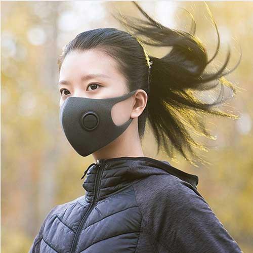 Защитная маска Smartmi Hize Masks KN95 класс защиты FFP2 (до 12 ПДК), размер L Черный - фото 4 - id-p211062982