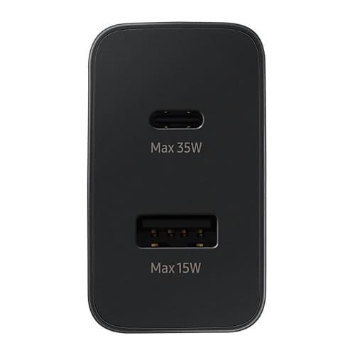 Сетевое зарядное устройство для быстрой зарядки Samsung для Galaxy ток 3A (EP-TA220NBEGRU) черное - фото 3 - id-p211063687